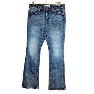 BKE Payton Universal Fit Mid-Rise Bootcut Jeans Womens 33x33.5 Medium Wash